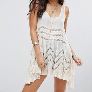 Free People | Voile and Lace Trapeze Slip